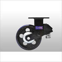 Black Heavy Duty Shockabsorber Castor Wheel