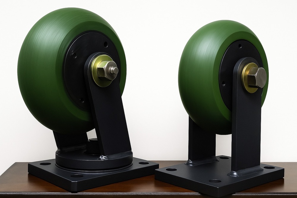 Super quality taper roller castor with Metalon wheel
