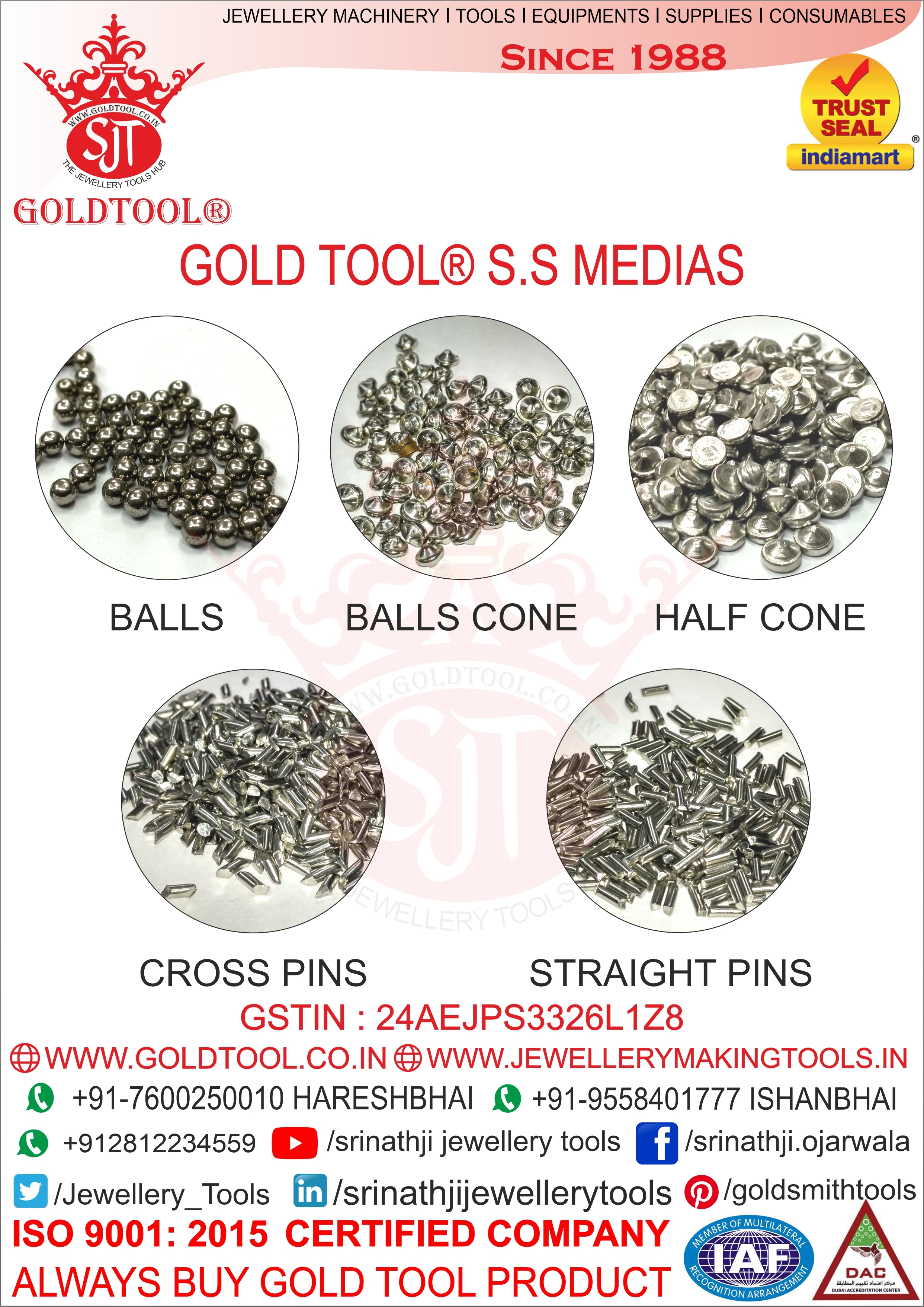 Gold Tool Jewellery Vibrator Polishing Finisher Drum Machine
