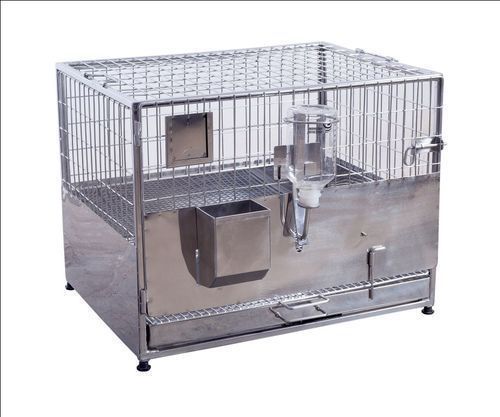 Stainless Steel Rabbit Cages By DOLPHIN PHARMACY INSTRUMENTS PVT. LTD.