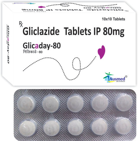 Glicazide Ip 80Mg./Glicaday 80 General Medicines