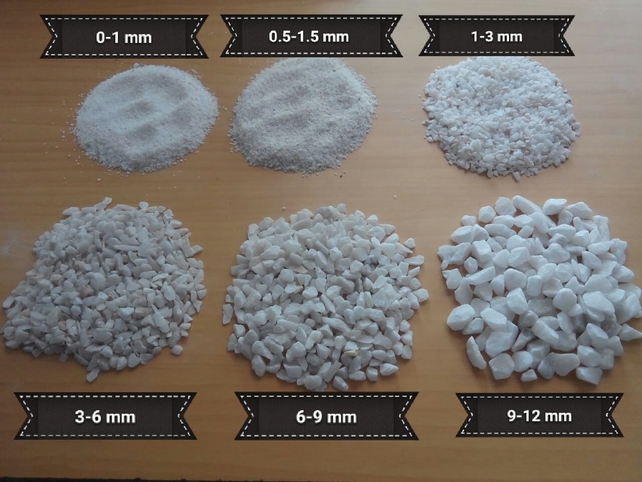 Different Natural Color Marble Crushed stone chips and aggregate water Wash Chips garden decorative crumbd stone