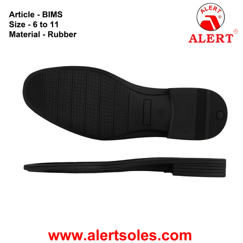 Rubber Material Formal Shoe Sole For Men