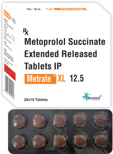  मेटोप्रोलोल सक्सेनेट आईपी 11.875 मिलीग्राम। Eq। मेटोप्रोलोल टार्ट्रेट 12.5Mg को। /म ेट्रेट-एक्सएल 12.5 सामान्य दवाएं