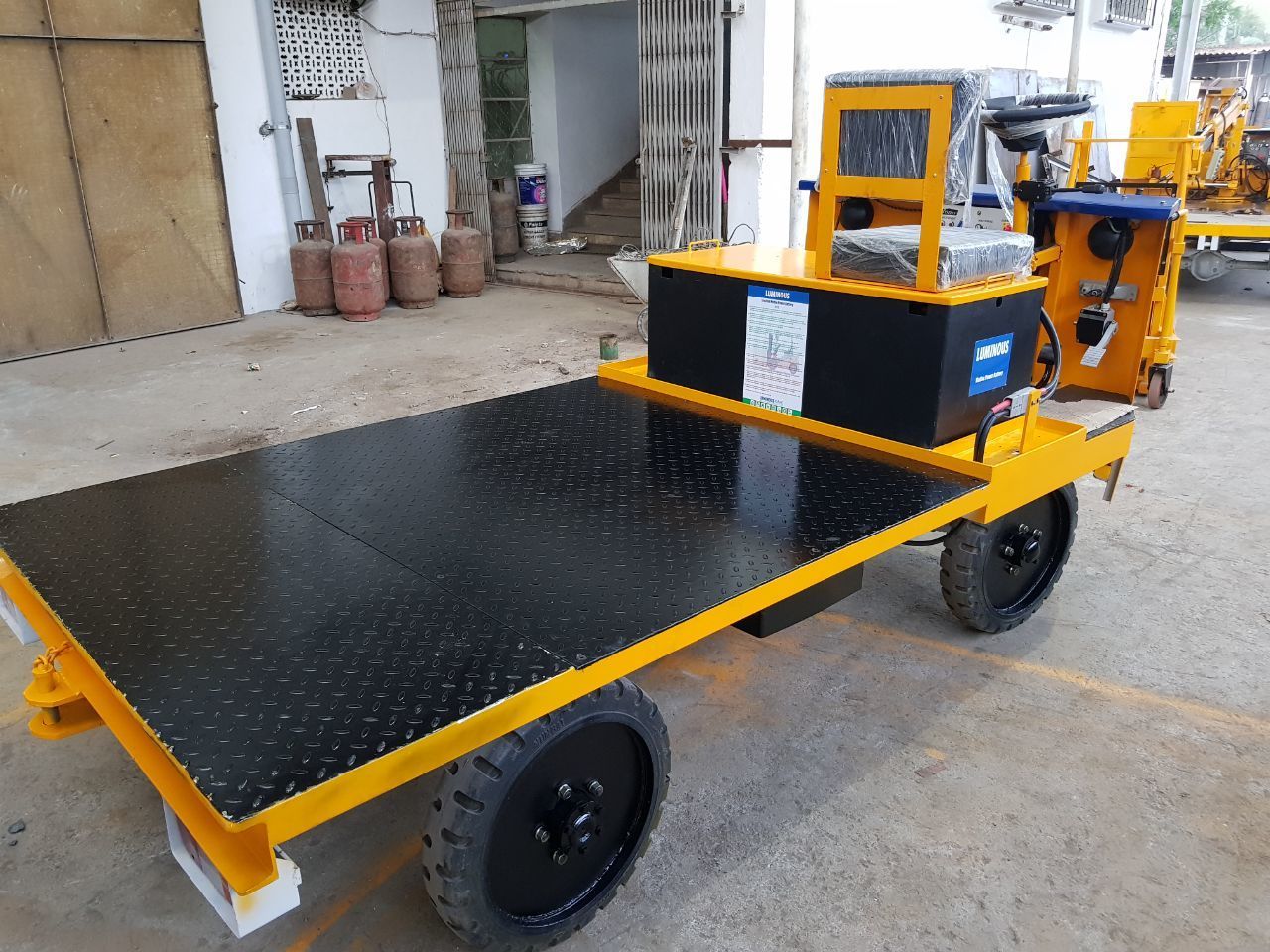 Battery Operated Platform Truck