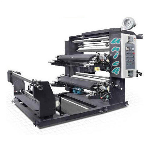 Two Colour Non Woven Bag Flexo Printing Machine