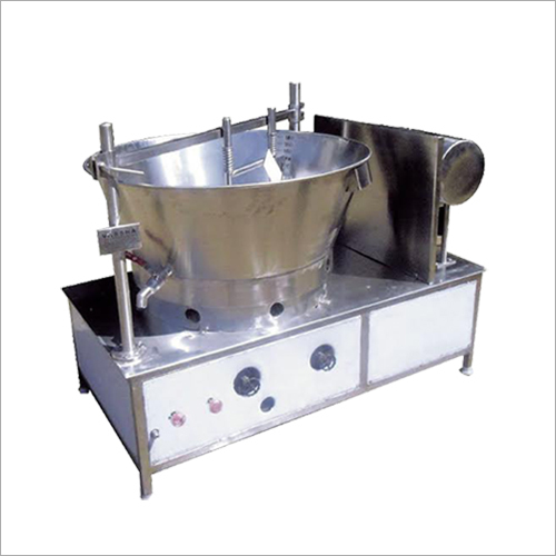 Gas With Diesel Model Khoya Making Machine