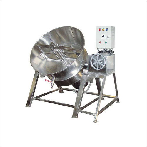 Steam Operated Khoya Making Machine With Tilting Facility