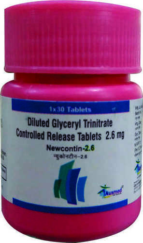 Diluted Nitroglycerin IP Eq. to Nitroglycerin 2.6mg. (In a controlled release system)/NEWCONTIN-2.6