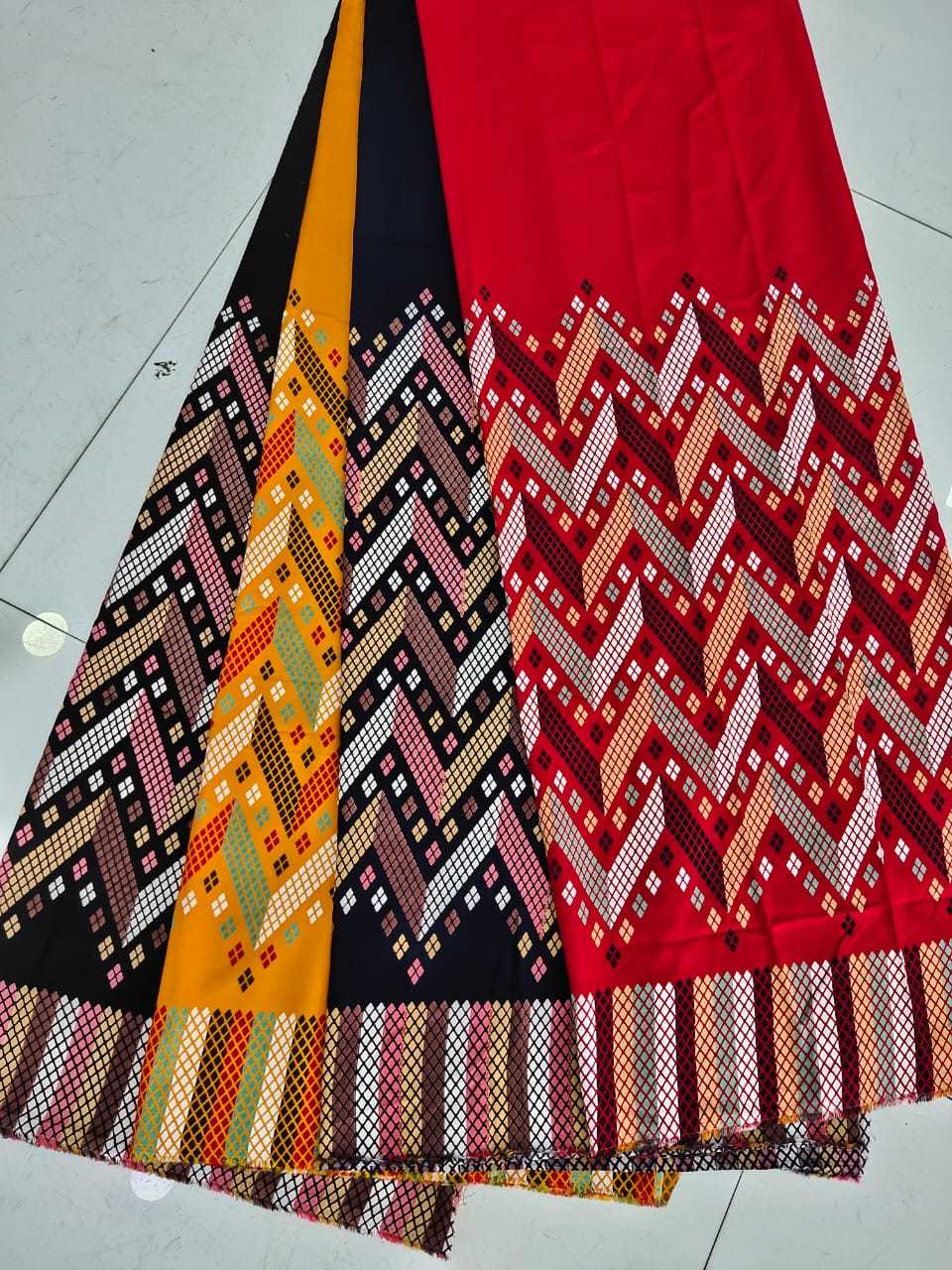 New Rayon Printed Fabric