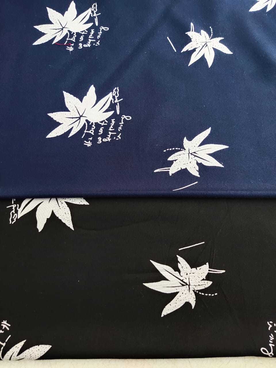 New Rayon Printed Fabric