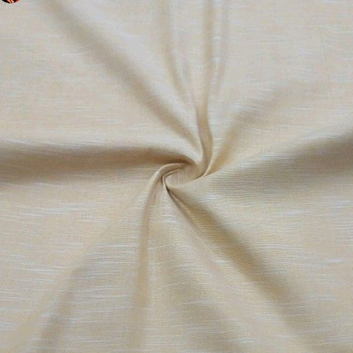 Handloom Cotton Linen Fabric By REM TEX EXPORT