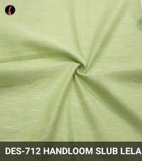 Handloom Cotton Linen Fabric