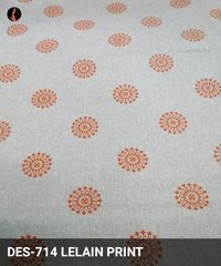 Printed Linen Fabric