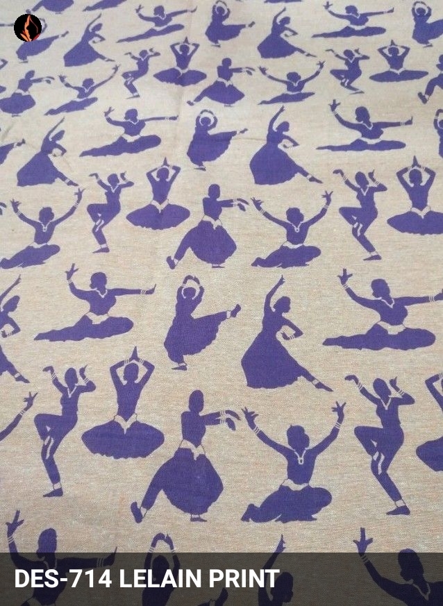 Printed Linen Fabric
