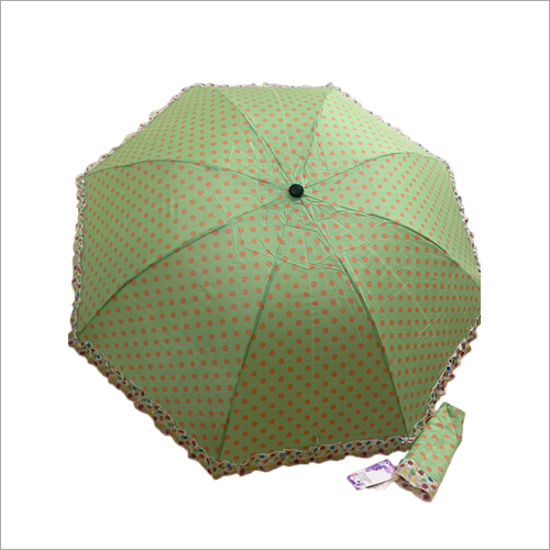 3-Fold Polka Dots Umbrella