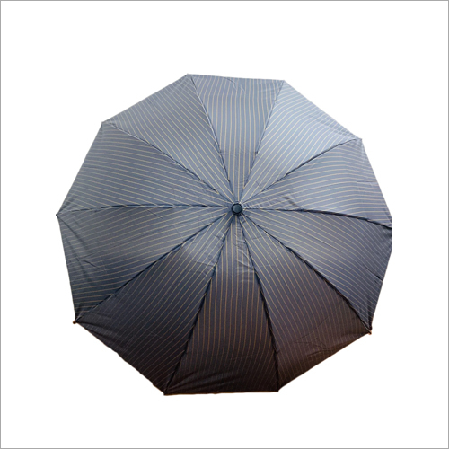 3 - Fold Stripes Print Umbrella