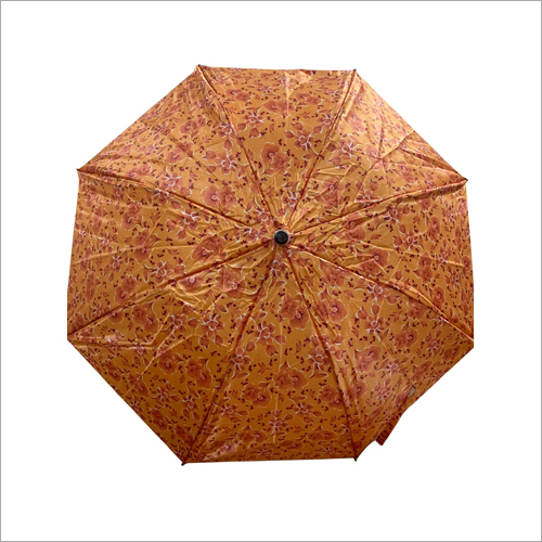 Satin Print Folding Umbrella
