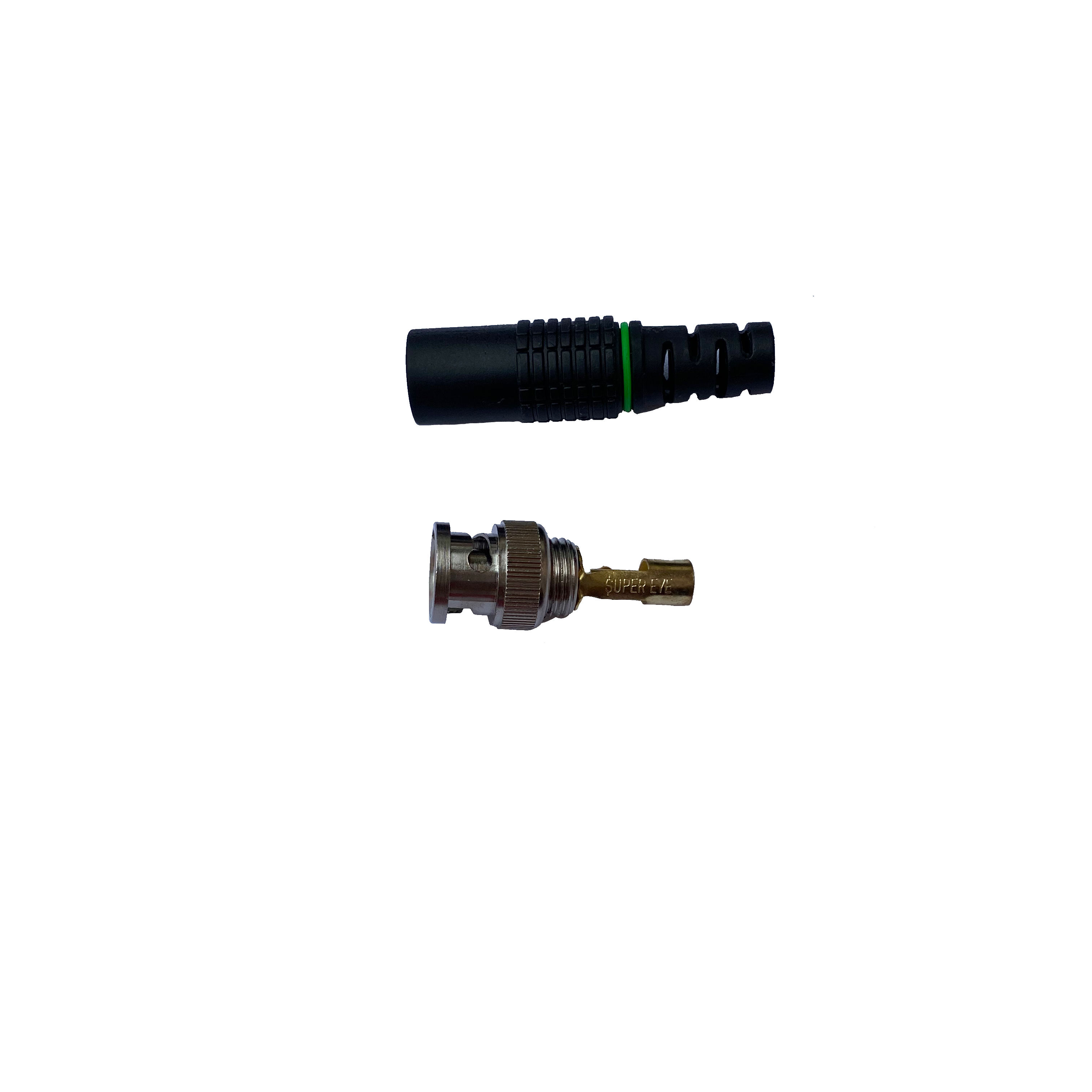 Bnc Connector Brass L Green