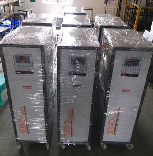 25 KVA Three Phase Air Cooled Normal Range Servo Stabilizer