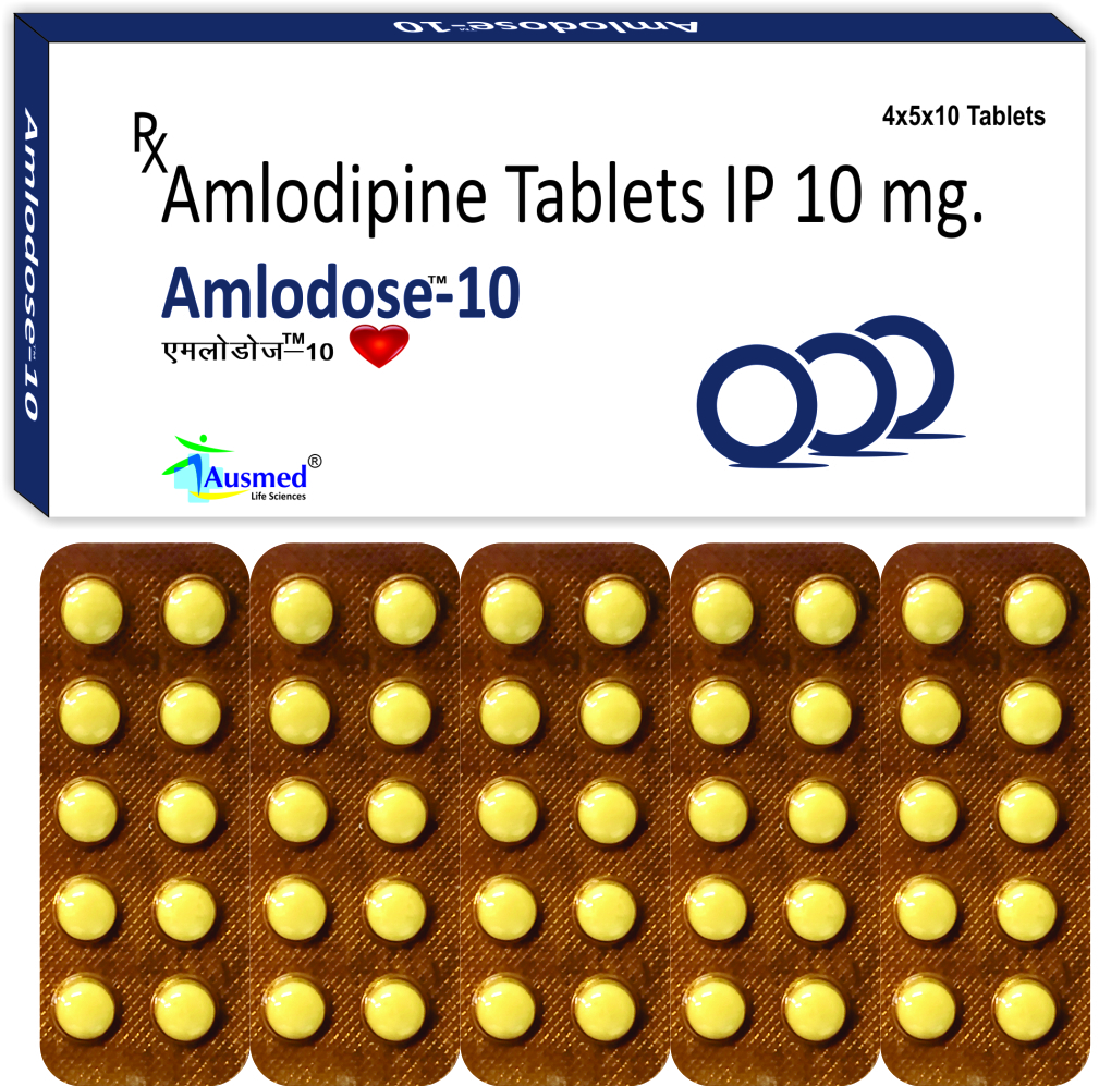 Amlodipine Besylate IP Eq. to Amlodipine  2.5 mg./AMLODOSE-2.5