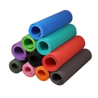 Yoga Mat 4mm - Eva Material, 2x6 Feet Size, Multi-colored, Customized Design | Anti-slip, Washable, Waterproof, Suitable For Exercise And Outdoor Use