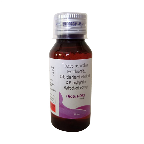 60 ml Dextromethorphan Hydrobromide Chlorpheniramine Maleate And Phenylephrine Hydrochloride Syrup