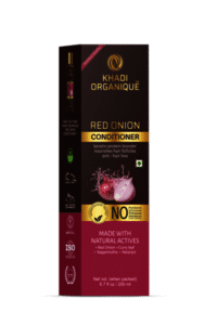 Red Onion Hair Conditioner - 210 Ml | Natural Keratin, Anti-bacterial Properties, Rejuvenates Hair Follicles, Balances Ph, Smoothens Hair