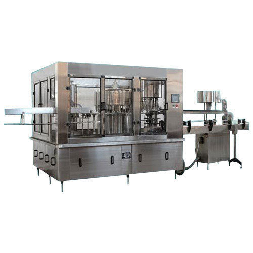 Bottle Washing, Filling And Capping Machine