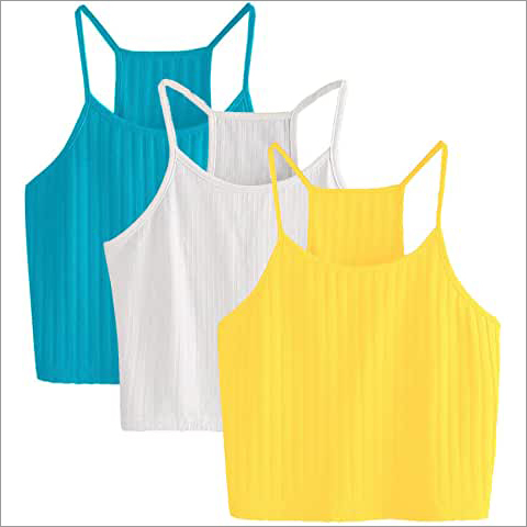Different Color Avilable Strappy Sleeveless Racerback