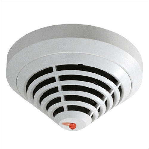 Fire Smoke Detector - Plastic Material, Various Specifications | White Color, Suitable for Commercial and Residential Applications