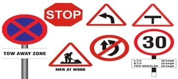 Retro Reflective Traffic Signages