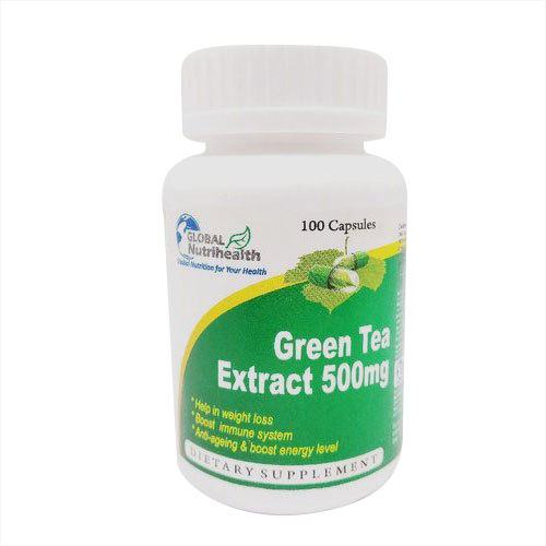 500 Mg Green Tea Extract Capsules Normal Temperature