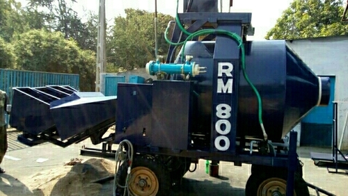 Reversible Concrete Mixer - Cast Iron & Steel, Variable Height & Diameter, Uncoated Finish | Durable, Easy Operation, Long-Lasting, Low Consumption