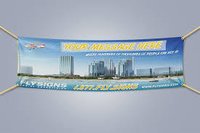 TEXTILE FABRIC BANNER