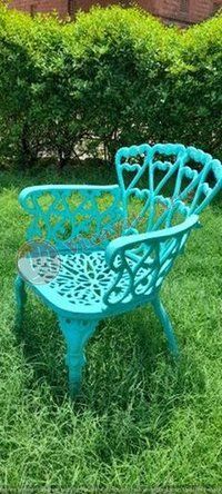 Cast Iron Chair and Table