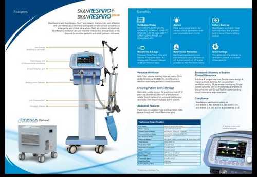 Hospital ventilator