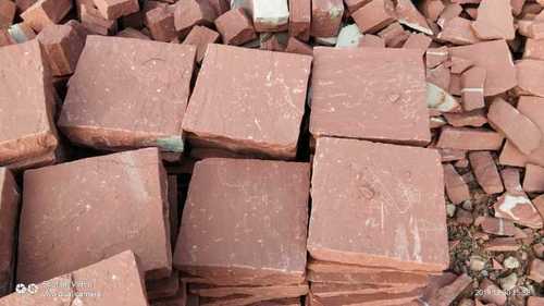 Red sandstone cobble By SAR INDIA STONE COMPANY