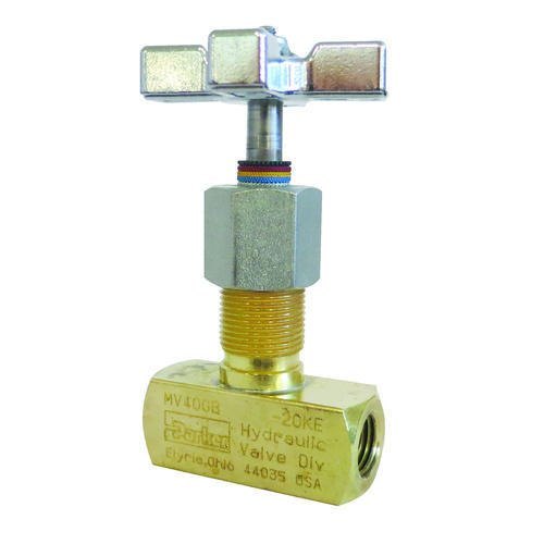 Parker In-Line Precision Needle Valve Mv Series Force: Hydraulic