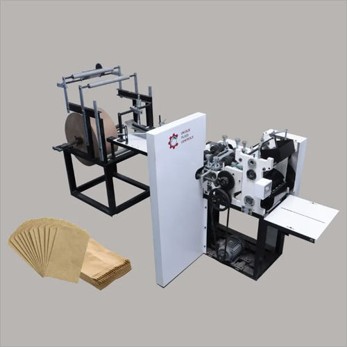 Kraft Paper Bag Making Machine | Small Paper Bag Machine Price