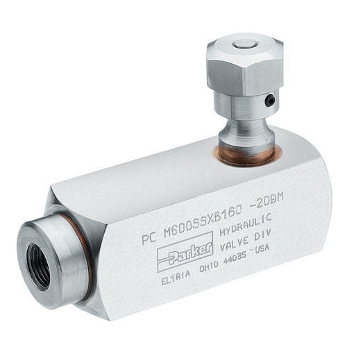 Pilot Operated Check Valve For In-Line Mounting Body Material: Aluminium