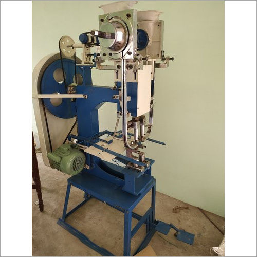 Double Head Eyelet Punching Machine