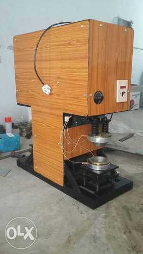 Brown Semi Automatic Dona Machine