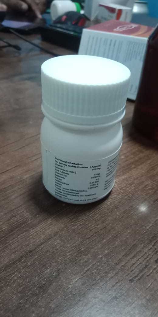 Vit C,zinc And Vit D3 Tab