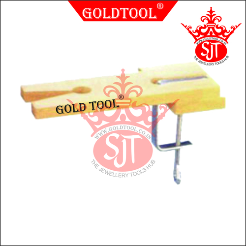 Gold Tool Fancy V Slot Bench Pin And Clamp