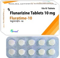 Flularizine Dihydrochloride BP  Eq.to Flunarizine  5mg./FLURATIME-5