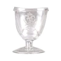 Plastic Eye Wash Cup - Rigid Plastic, Different Sizes Available, Orange | Tear Resistant, Toxic Free, Easy To Clean, Leak-proof Design