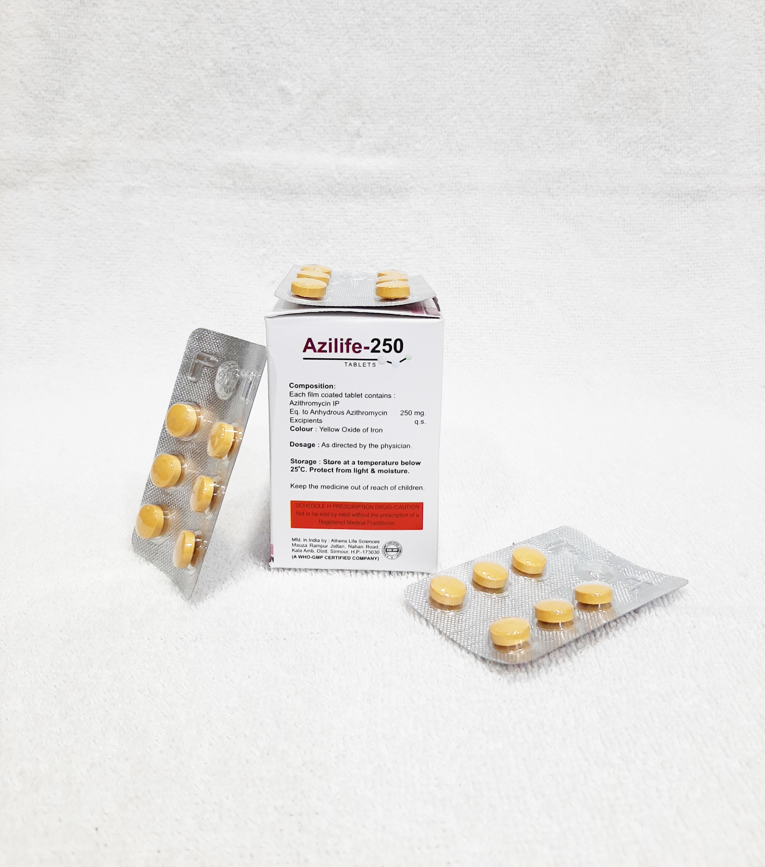 Azithromycin 250 Tablets