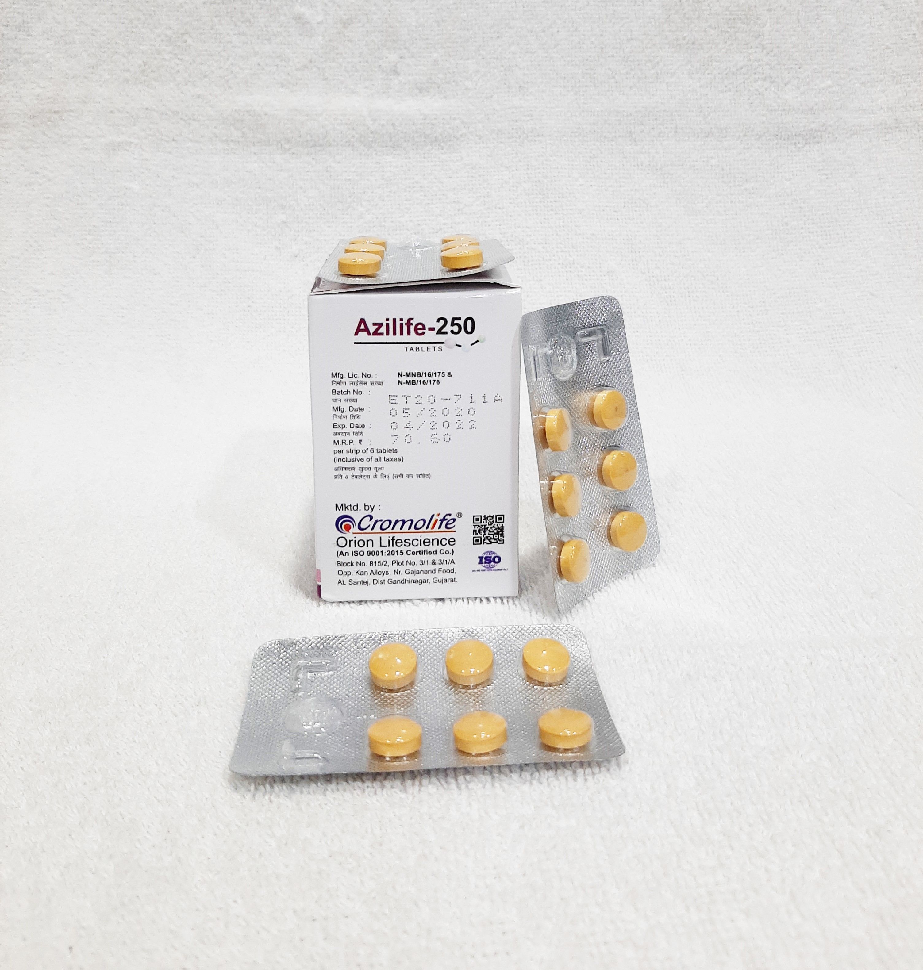 Azithromycin 250 Tablets