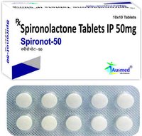 25 Mg Spironolactone Tablets IP/Spironot-25